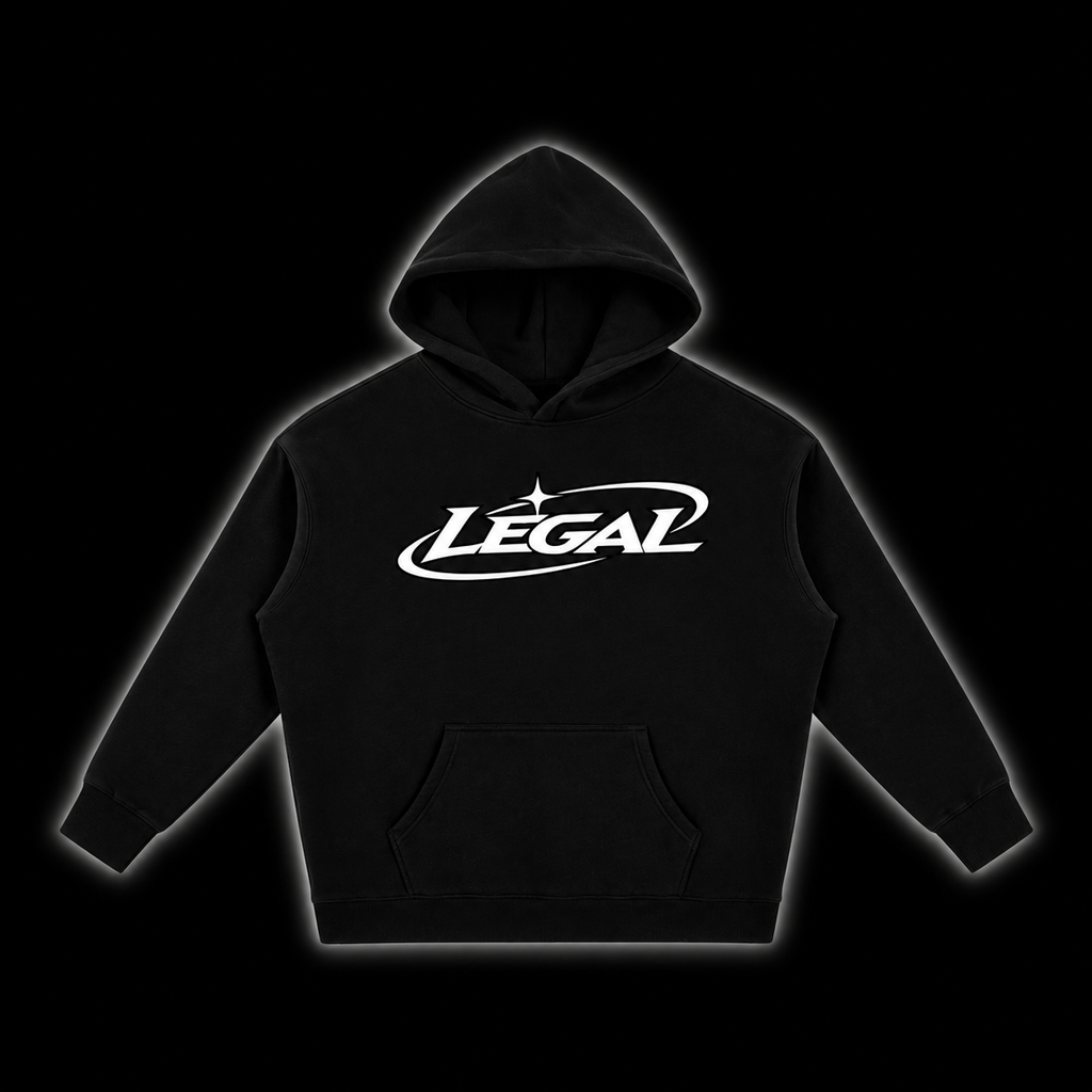 Legal Clothing Oversize Fleeced Hoodie